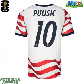 Förenta stater Christian Pulisic #10 Hemmatröja VM 2026 Kortärmad